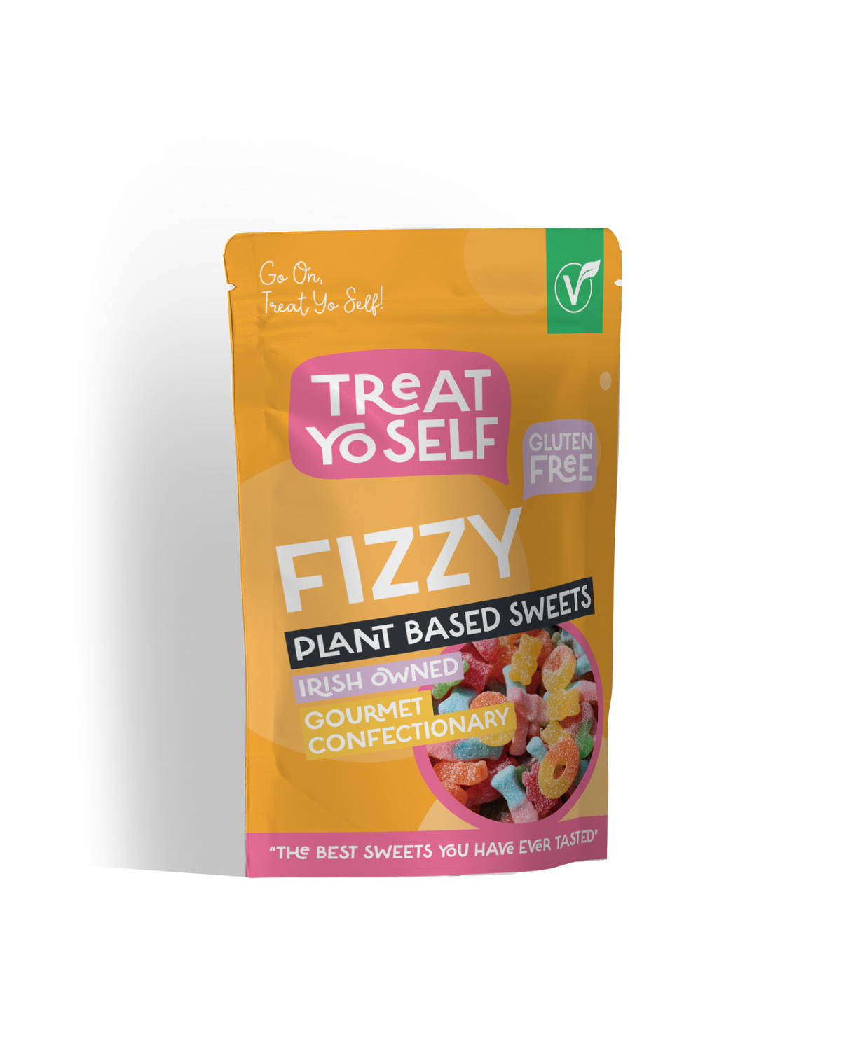 treat ürself ローズ　イエロー Treat Yo Self Mini Pouches 100g GF - Funky Fizz | Treat Yo Self