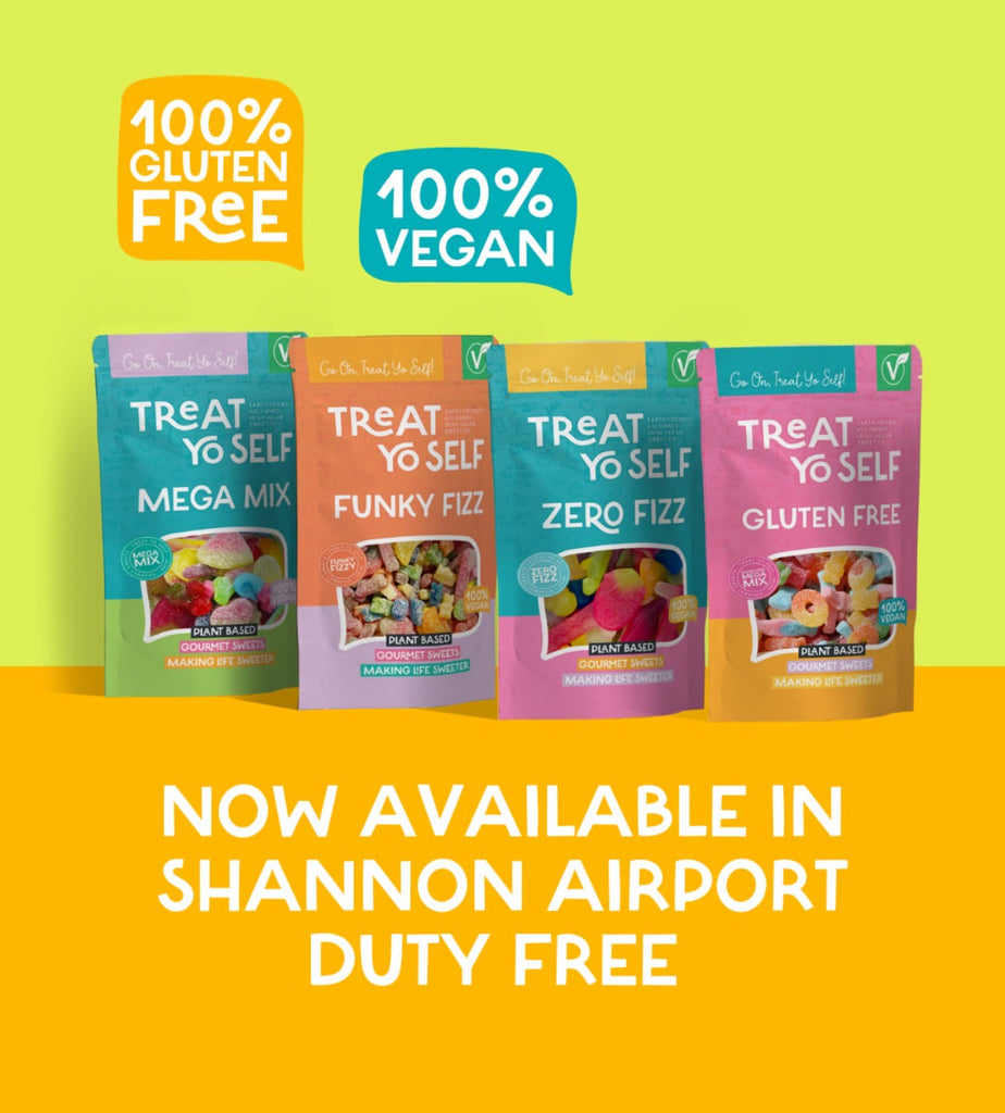 Treat Yo Self Available at Shannon Airport Duty Free! 🍬✈️