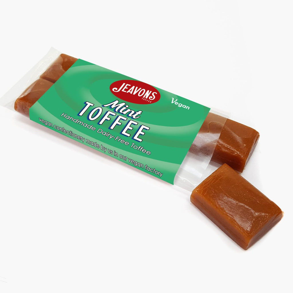 Mint Toffee (by Jeavons) Handmade Dairy Free Toffee Bar - Treat Yo Self Vegan Sweets