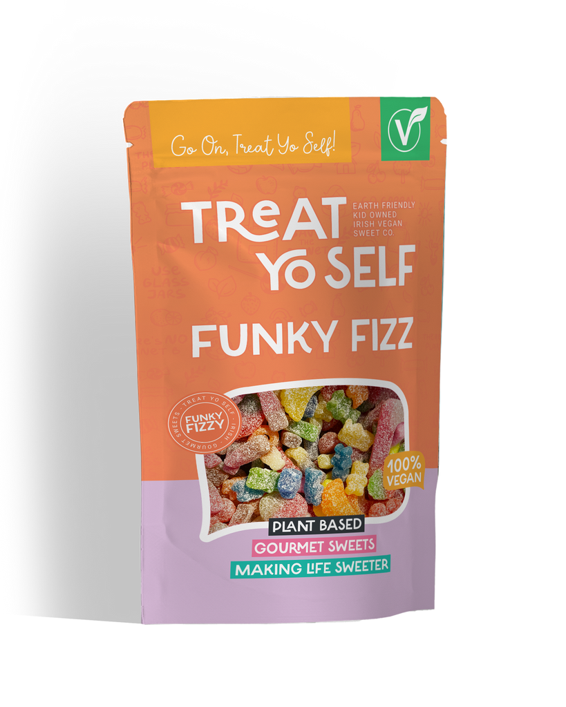The Share Pouch Collection 800g: Funky Fizz - Treat Yo Self Vegan Sweets