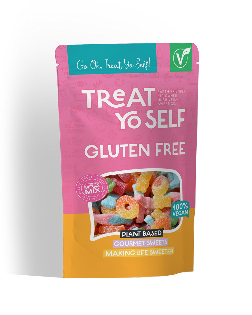 The Share Pouch Collection 800g: Gluten Free Mega Mix - Treat Yo Self Vegan Sweets
