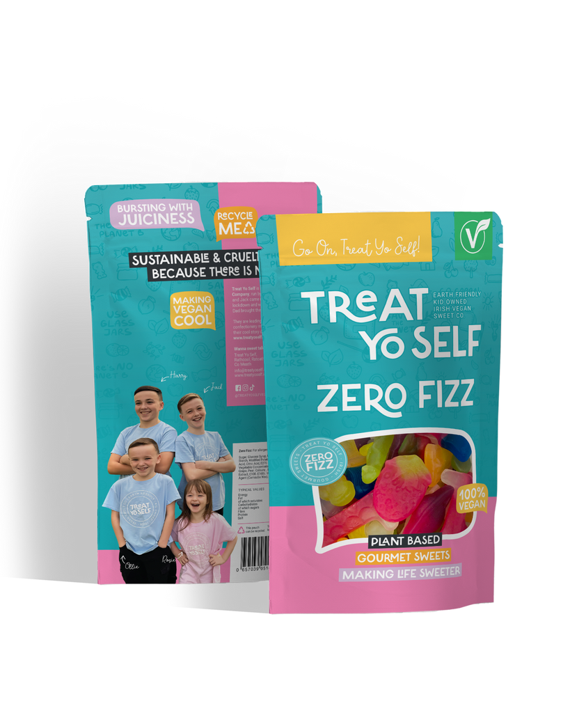 The Share Pouch Collection 800g: Zero Fizz - Treat Yo Self Vegan Sweets