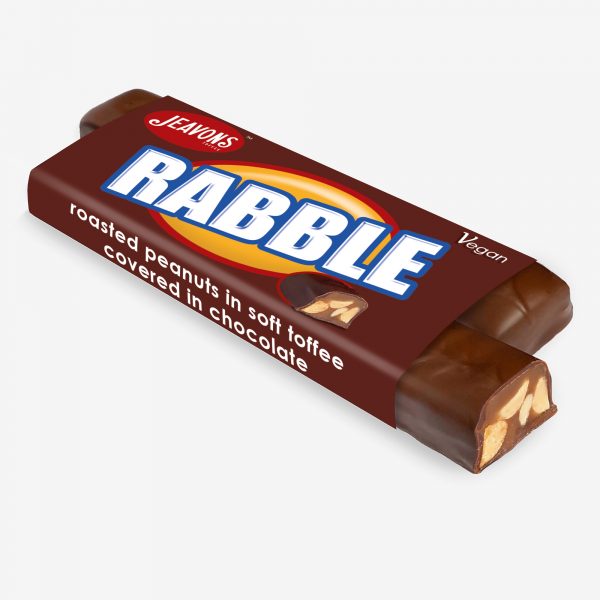 Roasted Peanut Rabble (by Jeavons) Peanuts, Toffee & Choco Bar - Treat Yo Self Vegan Sweets
