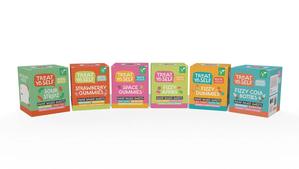 The Treat Box Full Collection – 6 Pack Mixed Flavors (6 x 150g Boxes)
