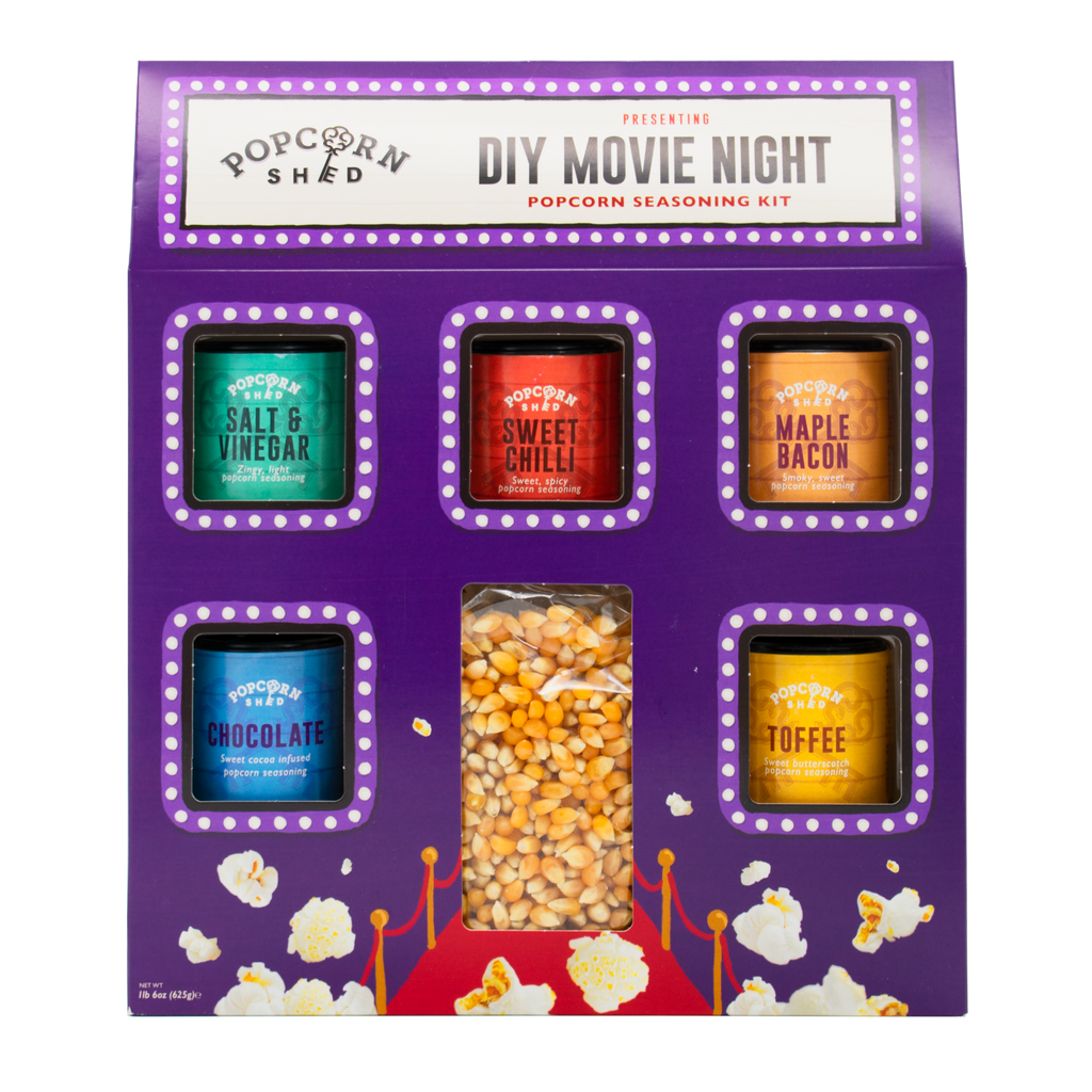 Popcorn Seasoning Kit - Make Your Own Popcorn - Treat Yo Self Vegan Sweets