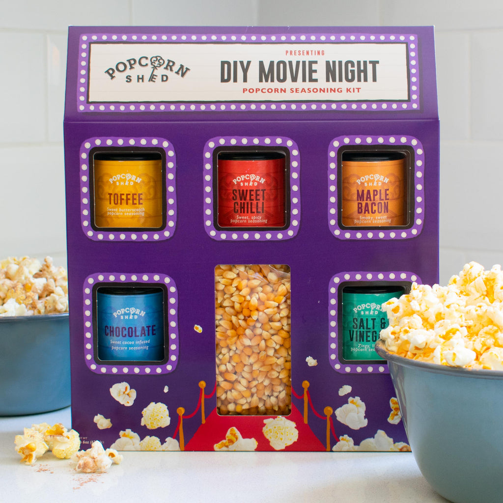 Popcorn Seasoning Kit - Make Your Own Popcorn - Treat Yo Self Vegan Sweets