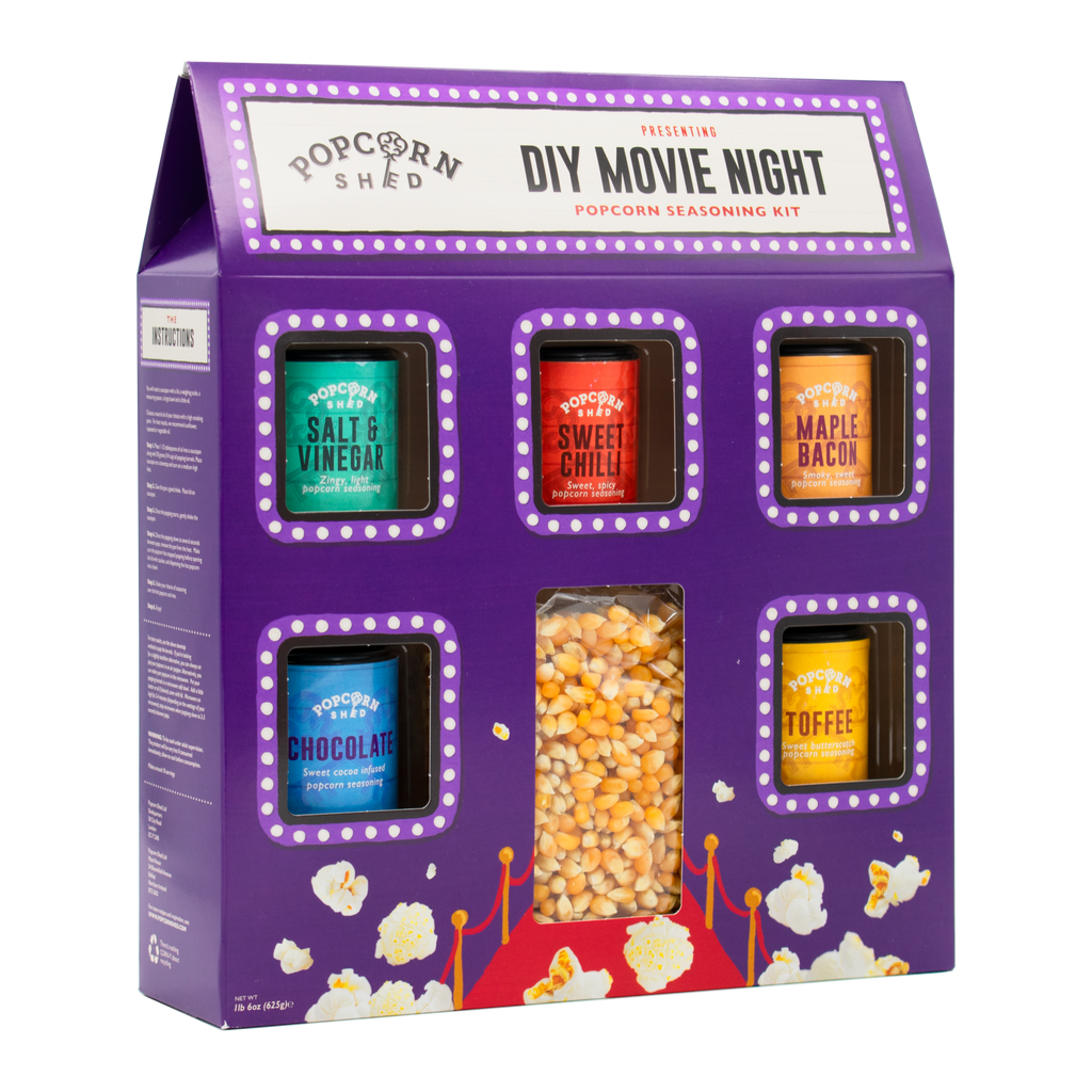 Popcorn Seasoning Kit - Make Your Own Popcorn - Treat Yo Self Vegan Sweets