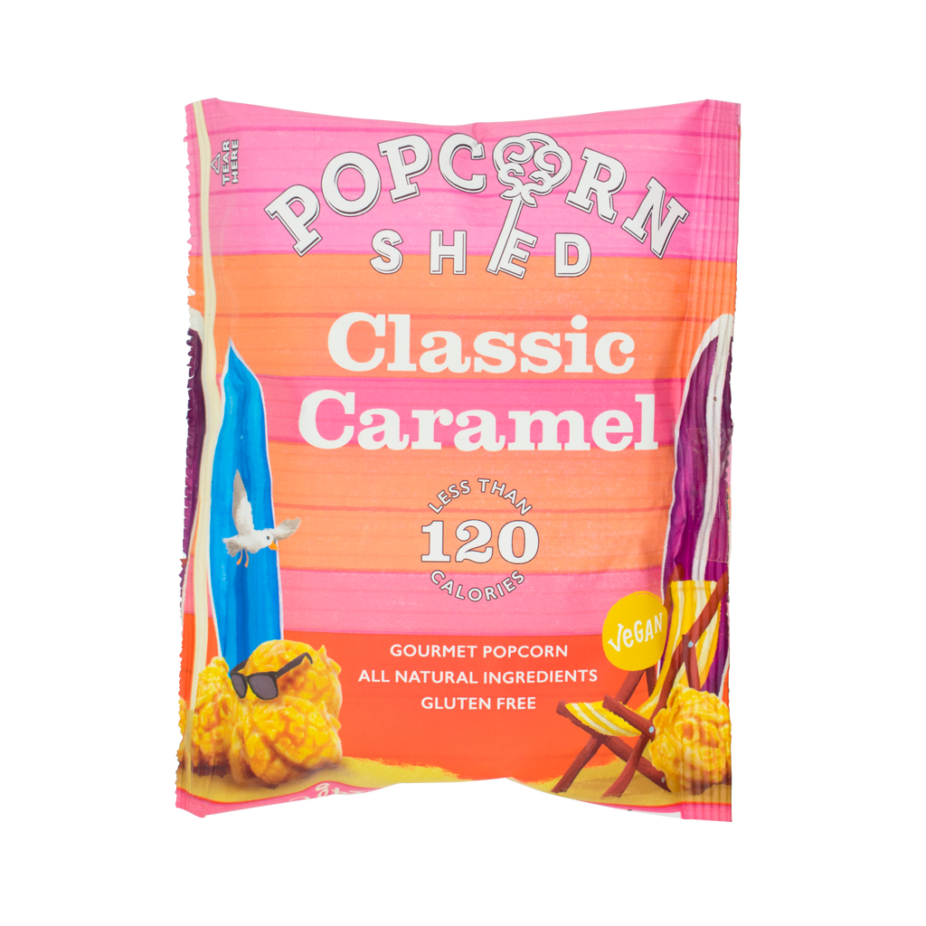 Classic Caramel Popcorn Snack Packs - Treat Yo Self Vegan Sweets