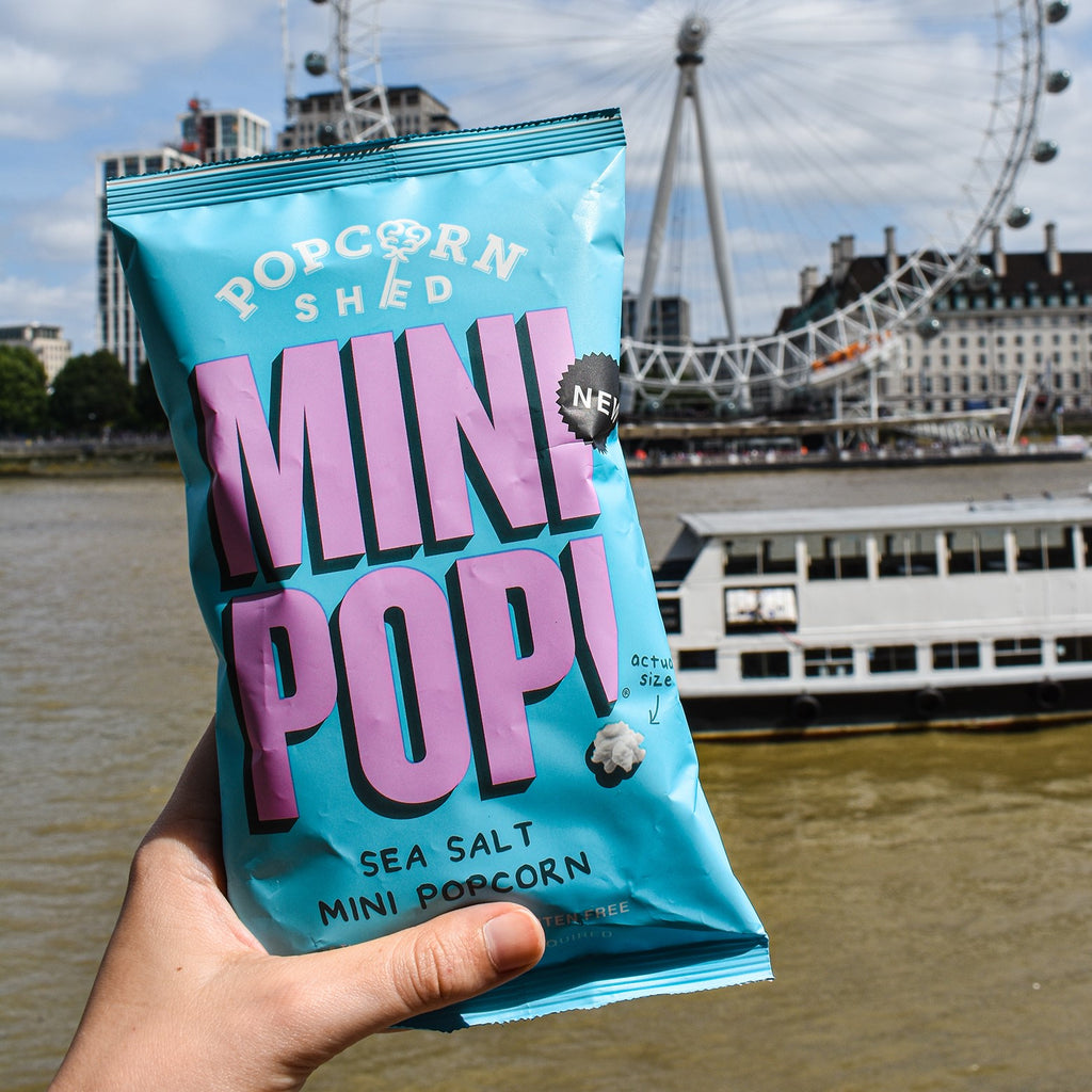 Mini Pop!® Vegan Sea Salted Popcorn - Single Serve Bags - Treat Yo Self Vegan Sweets