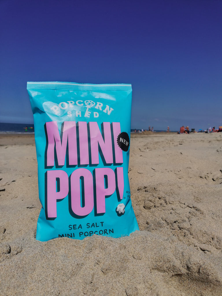 Mini Pop!® Vegan Sea Salted Popcorn - Single Serve Bags - Treat Yo Self Vegan Sweets