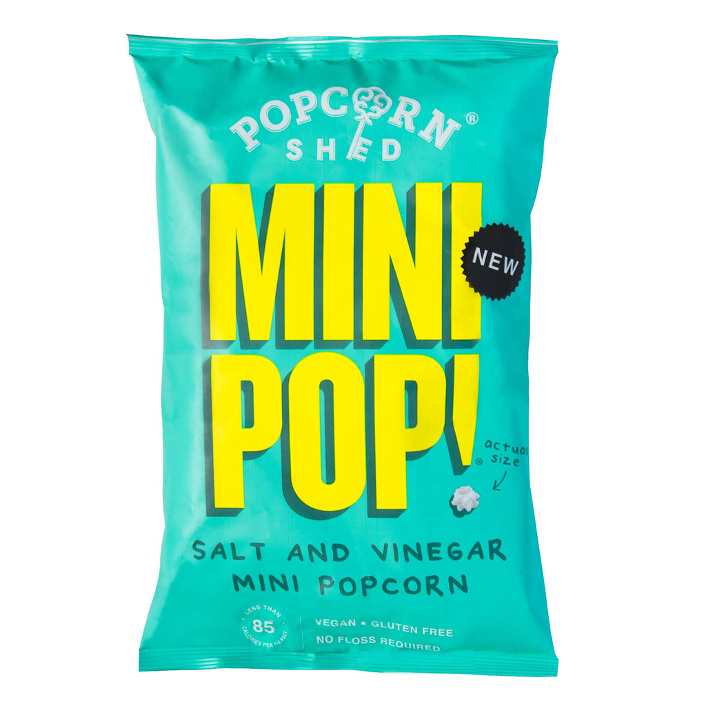 Mini Pop!® Salt & Vinegar Popcorn Sharing Bag - Treat Yo Self Vegan Sweets