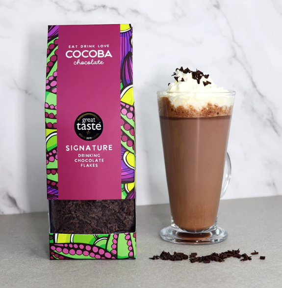 SIGNATURE DRINKING CHOCOLATE FLAKES - Treat Yo Self Vegan Sweets