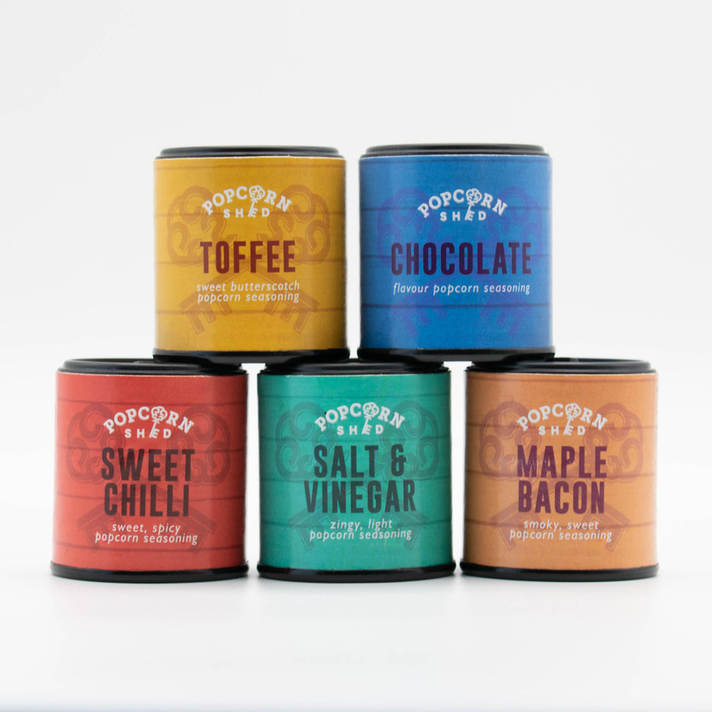 Popcorn Seasoning Kit - Make Your Own Popcorn - Treat Yo Self Vegan Sweets