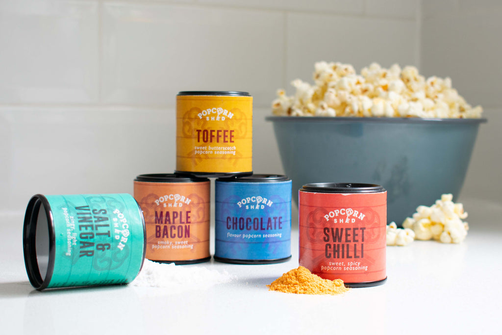 Popcorn Seasoning Kit - Make Your Own Popcorn - Treat Yo Self Vegan Sweets