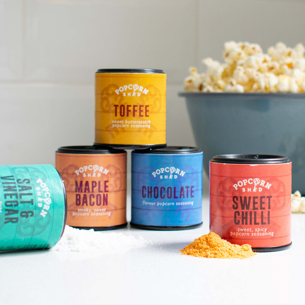Popcorn Seasoning Kit - Make Your Own Popcorn - Treat Yo Self Vegan Sweets
