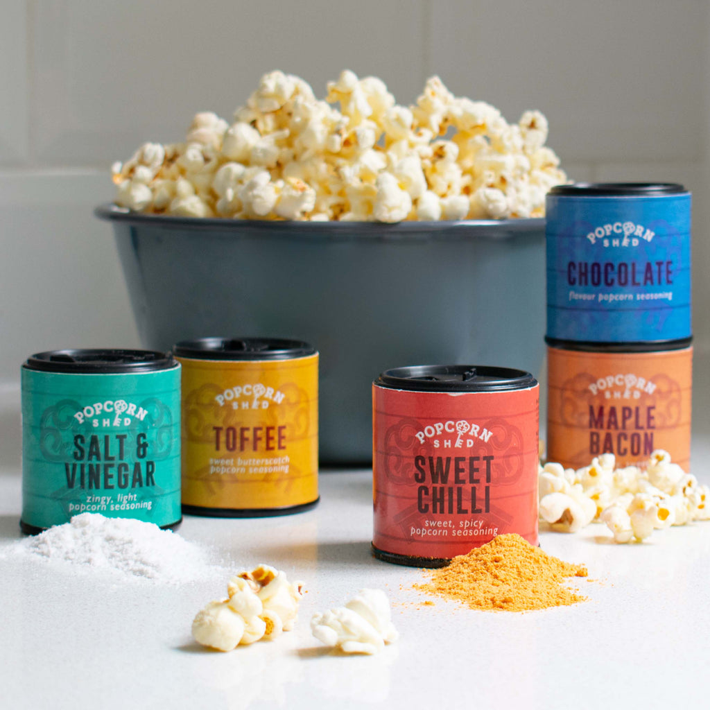 Popcorn Seasoning Kit - Make Your Own Popcorn - Treat Yo Self Vegan Sweets