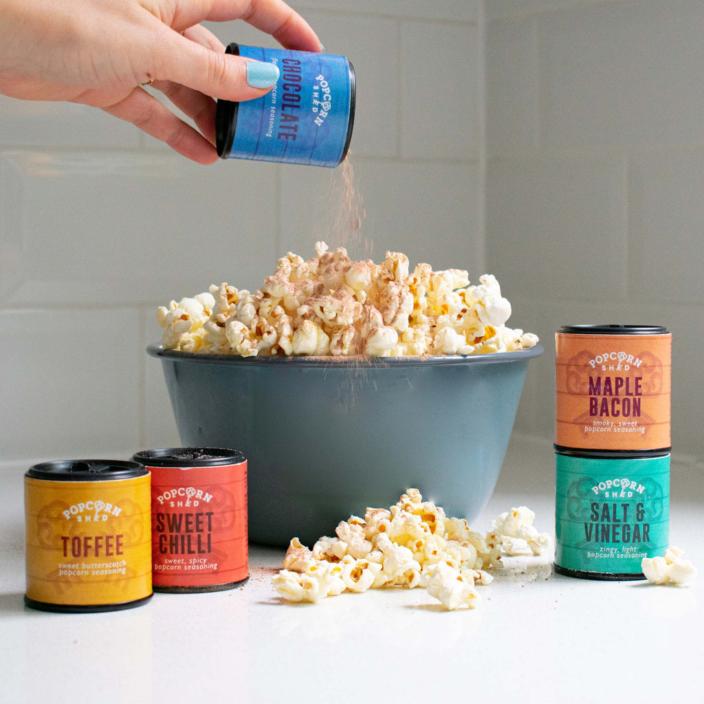 Popcorn Seasoning Kit - Make Your Own Popcorn - Treat Yo Self Vegan Sweets