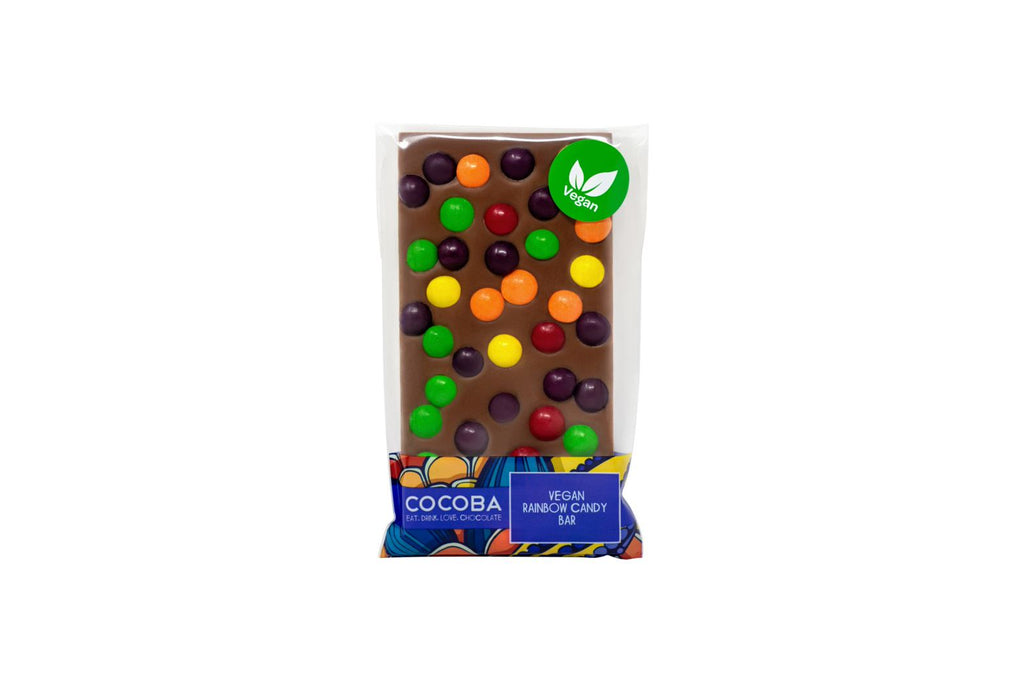 VEGAN RAINBOW CANDY BAR - Treat Yo Self Vegan Sweets