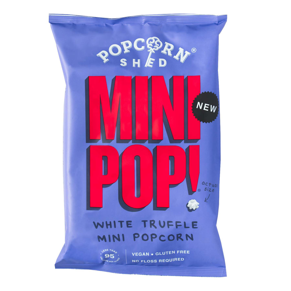 Mini Pop!® White Truffle Popcorn Sharing Bag - Treat Yo Self Vegan Sweets
