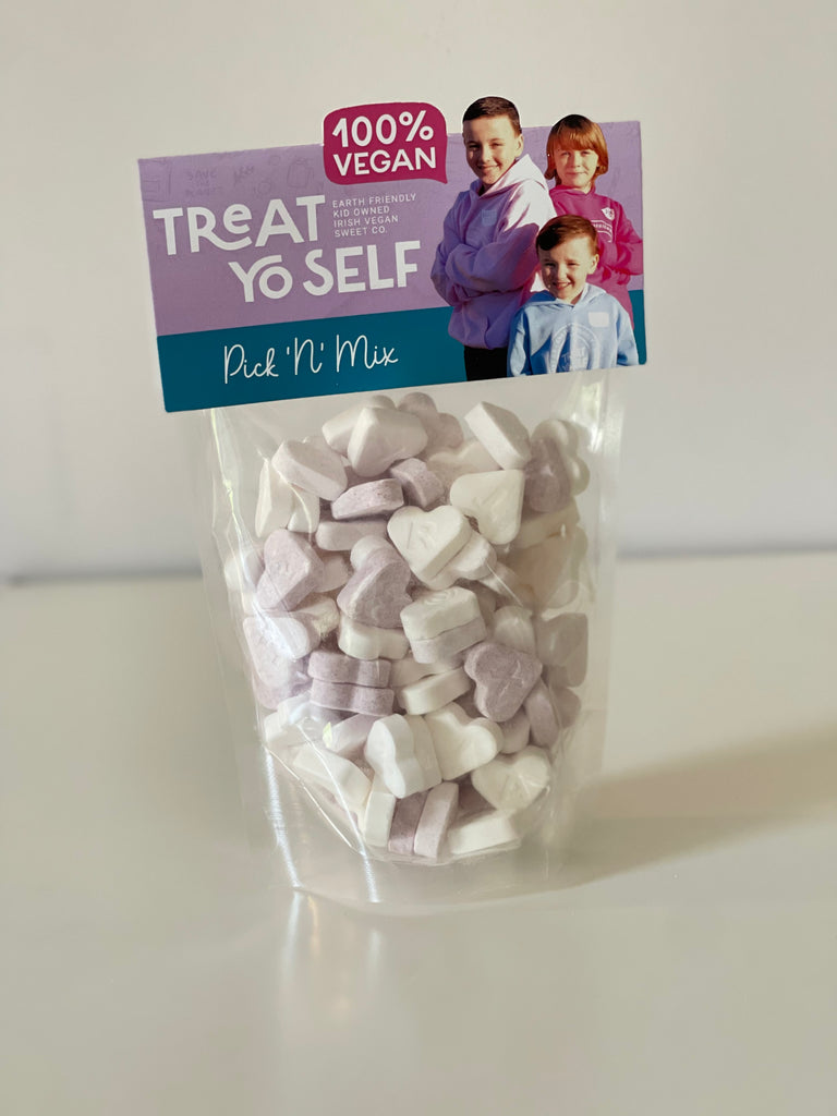 Fruity Chalk Hearts 200g - Treat Yo Self Vegan Sweets