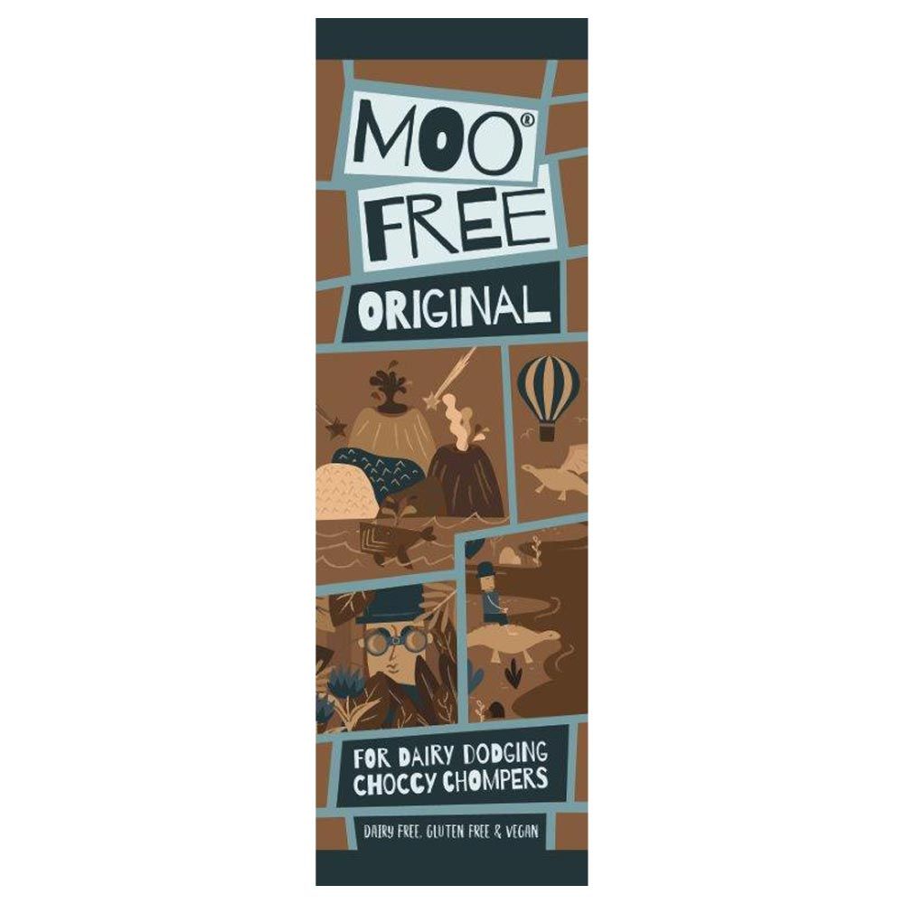 Moo Free Original Chocolate Bars 20g - Treat Yo Self Vegan Sweets