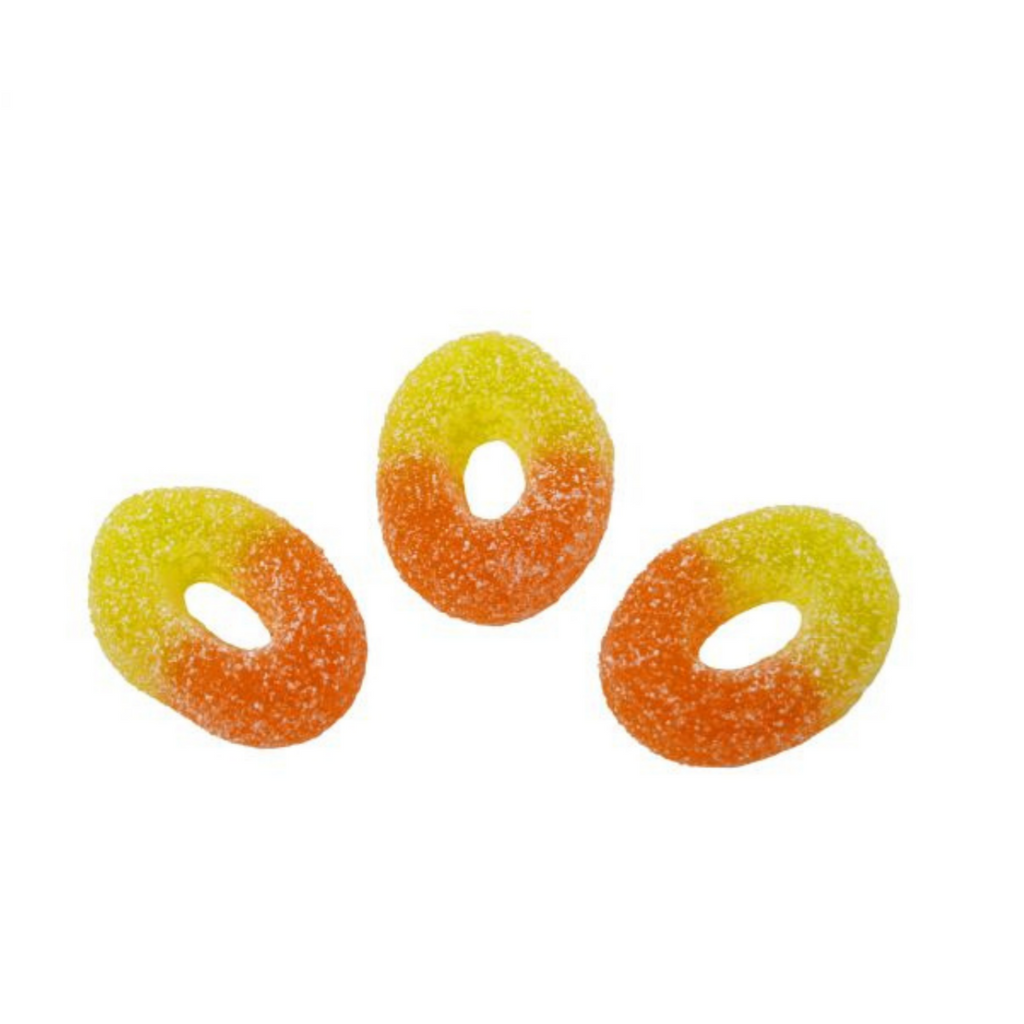 Peach Rings 200g Bag (Gluten Free) - Treat Yo Self Vegan Sweets