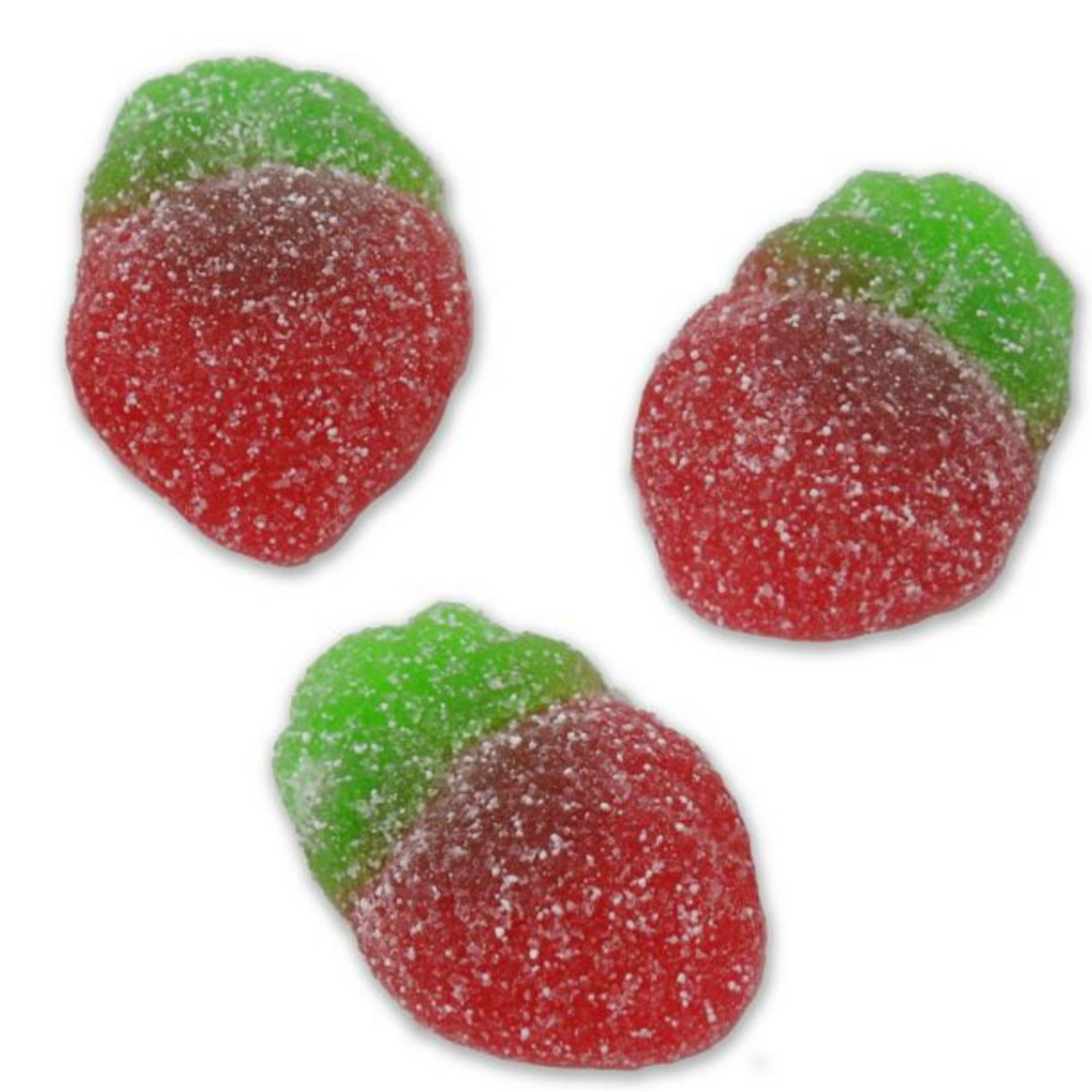 Fizzy Mini Strawberries 200g Bag - Treat Yo Self Vegan Sweets