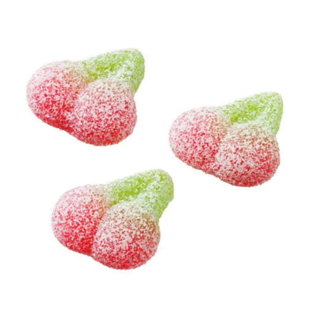 Fizzy Twin Cherries 200g Bag - Treat Yo Self Vegan Sweets
